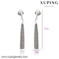 E-180 Xuping new jewelry designs withe gold tassel Jewelry earring